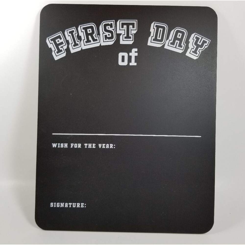 First & Last Day of School Chalkboard Photo Prop School Pictures Keepsake‎